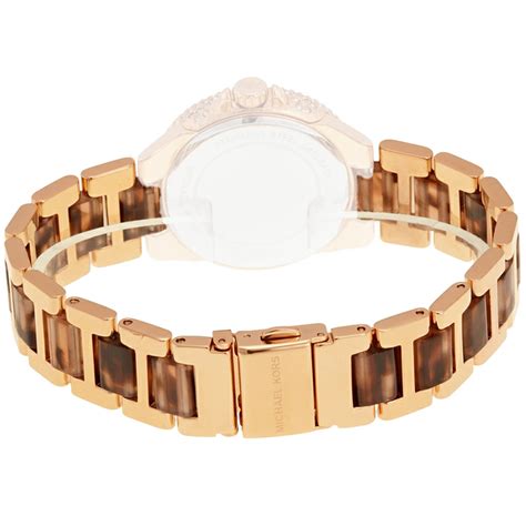 michael kors watch strap replacement rose gold